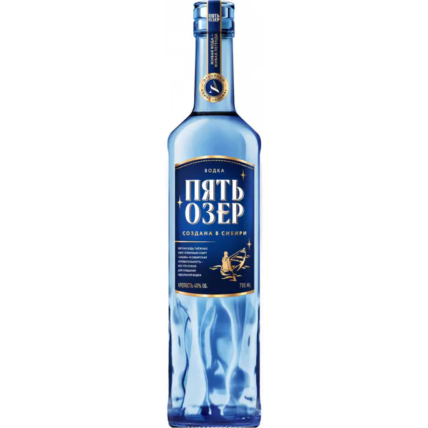 Пять озер мягкая vodka 0.75л