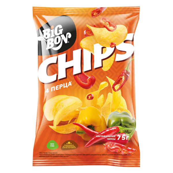 Big bon chips 75г