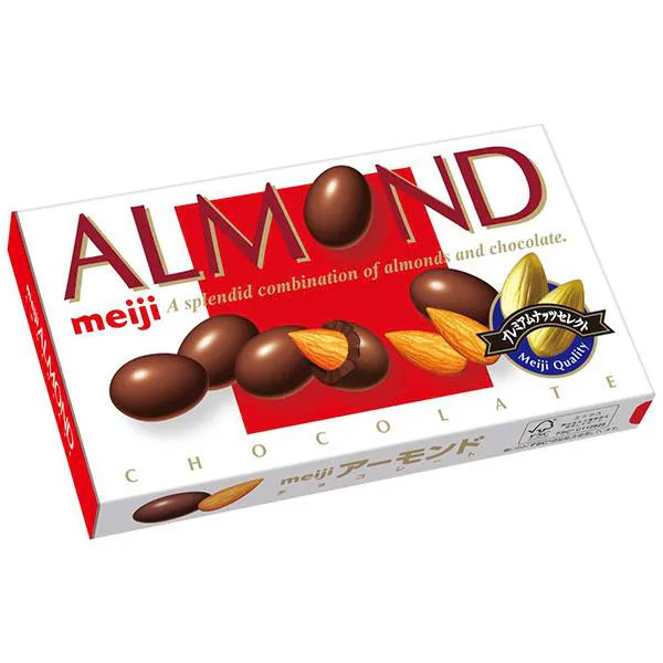 Meiji Almond хайр шок 283г