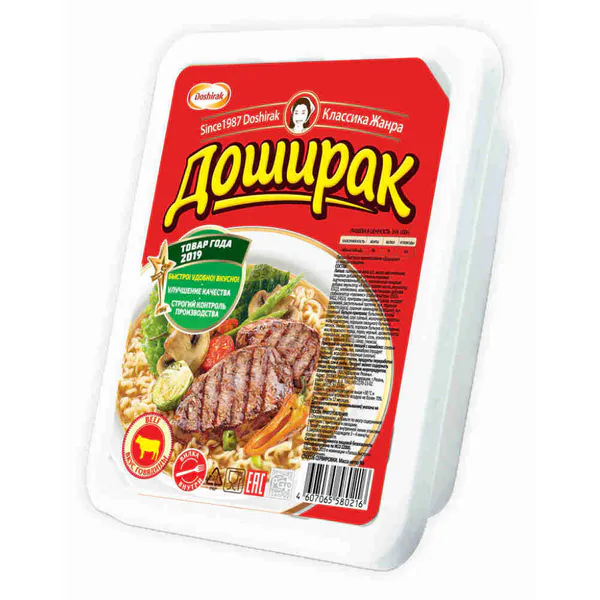 Доширак дөрвөлжин 86г